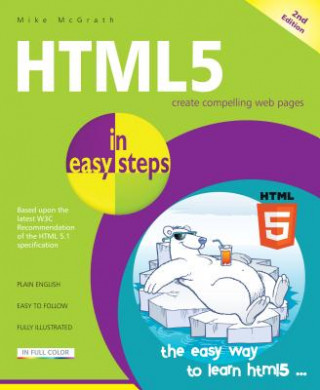 Kniha HTML5 in easy steps Mike McGrath