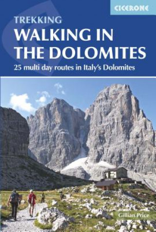Könyv Walking in the Dolomites Gillian Price