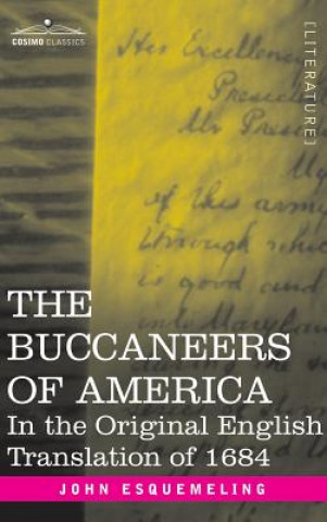 Carte Buccaneers of America John Esquemeling