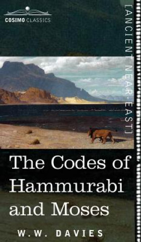 Kniha Codes of Hammurabi and Moses W. W. Davies