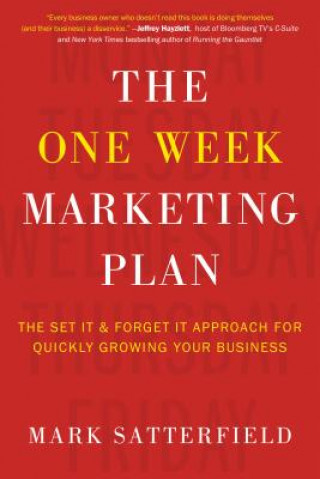 Kniha One Week Marketing Plan Mark Satterfield