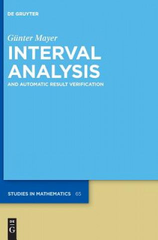 Knjiga Interval Analysis Günter Mayer