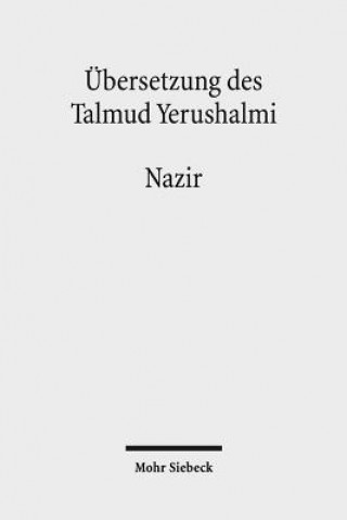 Książka UEbersetzung des Talmud Yerushalmi Hans-Jürgen Becker