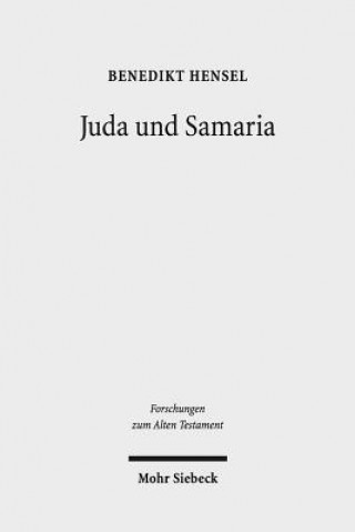 Carte Juda und Samaria Benedikt Hensel