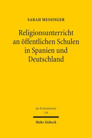 Carte Religionsunterricht an oeffentlichen Schulen in Spanien und Deutschland Sarah Messinger