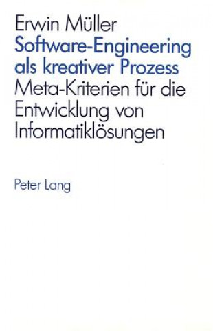 Knjiga Software-Engineering als kreativer Prozess Erwin Müller