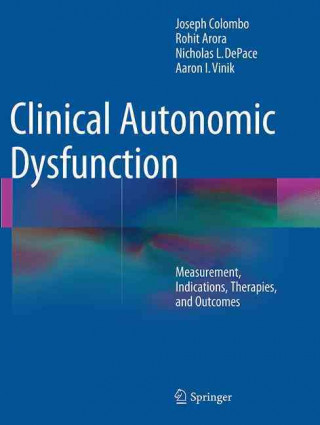 Książka Clinical Autonomic Dysfunction Joseph Colombo