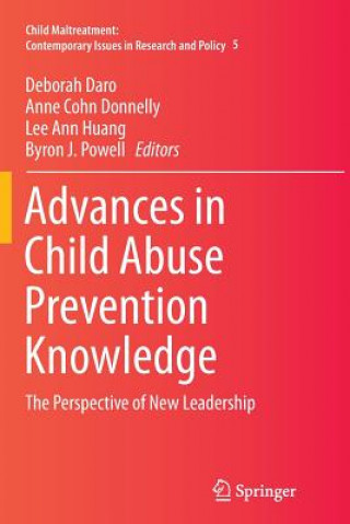 Kniha Advances in Child Abuse Prevention Knowledge Anne Cohn Donnelly