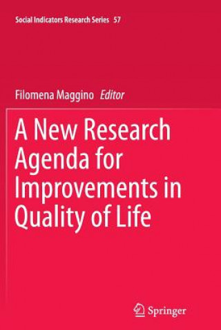 Książka New Research Agenda for Improvements in Quality of Life Filomena Maggino