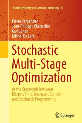 Kniha Stochastic Multi-Stage Optimization Pierre Carpentier