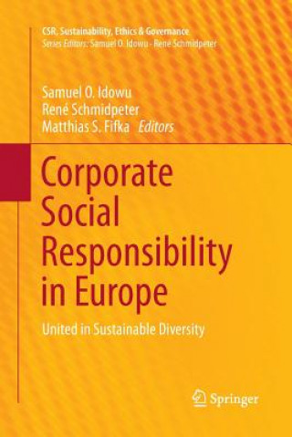 Buch Corporate Social Responsibility in Europe Matthias S. Fifka