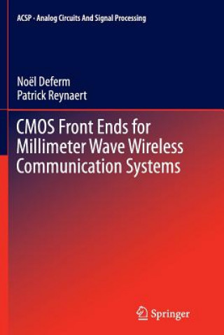 Kniha CMOS Front Ends for Millimeter Wave Wireless Communication Systems Noel Deferm