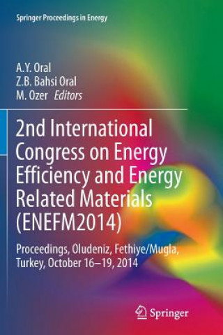 Carte 2nd International Congress on Energy Efficiency and Energy Related Materials (ENEFM2014) Jean-Paul Ducrotoy