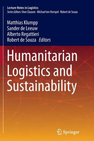 Książka Humanitarian Logistics and Sustainability Sander De Leeuw