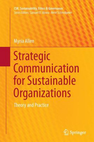 Книга Strategic Communication for Sustainable Organizations Allen