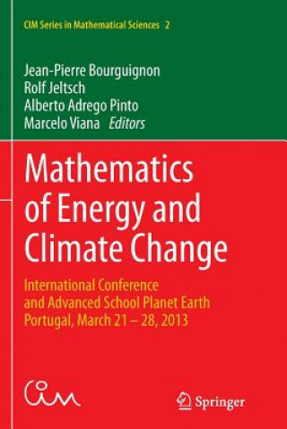 Könyv Mathematics of Energy and Climate Change Jean-Pierre Bourguignon