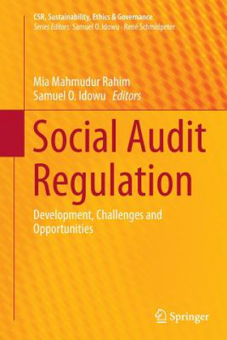 Könyv Social Audit Regulation Samuel O. Idowu