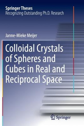 Könyv Colloidal Crystals of Spheres and Cubes in Real and Reciprocal Space Janne-Mieke Meijer