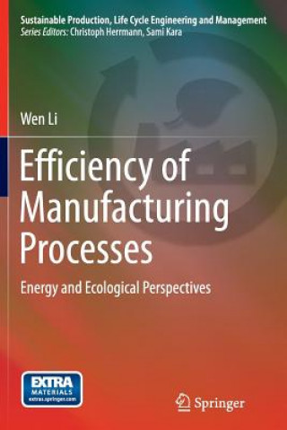 Książka Efficiency of Manufacturing Processes Wen Li