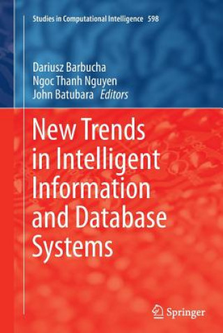 Carte New Trends in Intelligent Information and Database Systems Dariusz Barbucha
