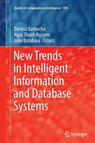 Kniha New Trends in Intelligent Information and Database Systems Dariusz Barbucha