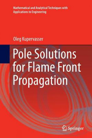 Kniha Pole Solutions for Flame Front Propagation Oleg Kupervasser