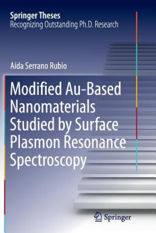 Knjiga Modified Au-Based Nanomaterials Studied by Surface Plasmon Resonance Spectroscopy Aida Serrano Rubio