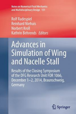 Buch Advances in Simulation of Wing and Nacelle Stall Kathrin Behrends