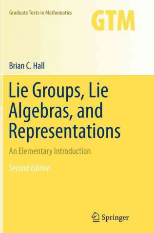Carte Lie Groups, Lie Algebras, and Representations Brian Hall
