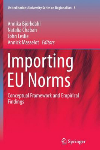 Kniha Importing EU Norms Annika Björkdahl