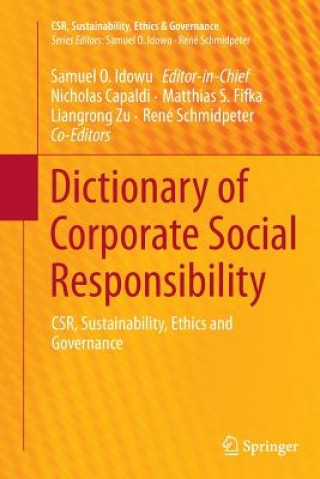 Книга Dictionary of Corporate Social Responsibility Nicholas Capaldi