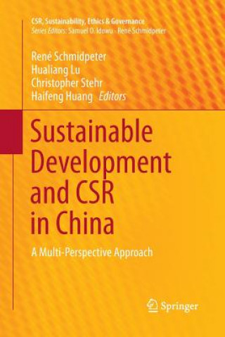 Könyv Sustainable Development and CSR in China René Schmidpeter