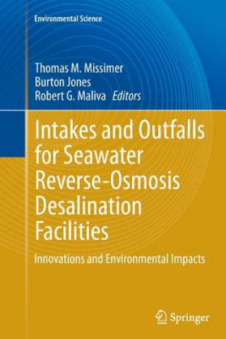 Książka Intakes and Outfalls for Seawater Reverse-Osmosis Desalination Facilities Burton Jones