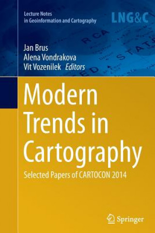 Kniha Modern Trends in Cartography Jan Brus