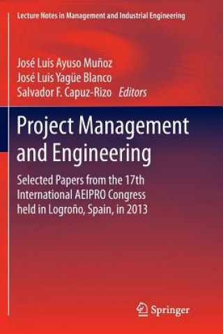 Könyv Project Management and Engineering José Luis Ayuso Mu?oz