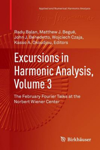 Książka Excursions in Harmonic Analysis, Volume 3 Radu Balan