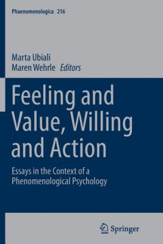 Kniha Feeling and Value, Willing and Action Marta Ubiali