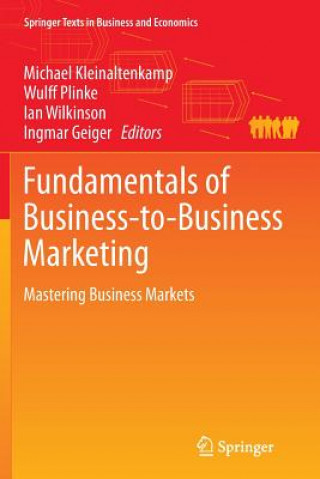 Carte Fundamentals of Business-to-Business Marketing Ingmar Geiger