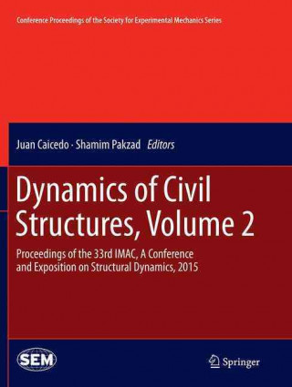 Kniha Dynamics of Civil Structures, Volume 2 Juan Caicedo