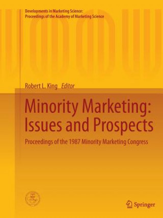 Książka Minority Marketing: Issues and Prospects Robert L. King