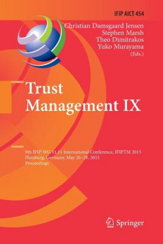 Книга Trust Management IX Christian Damsgaard Jensen