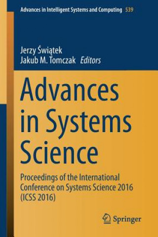 Kniha Advances in Systems Science Jerzy Swiatek