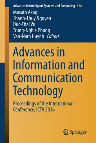 Buch Advances in Information and Communication Technology Masato Akagi