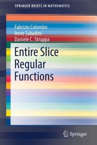 Book Entire Slice Regular Functions Fabrizio Colombo