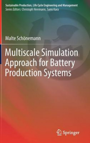 Könyv Multiscale Simulation Approach for Battery Production Systems Malte Schönemann