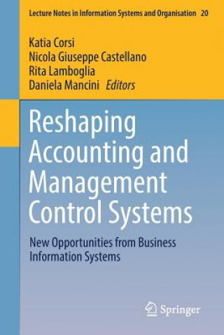 Kniha Reshaping Accounting and Management Control Systems Katia Corsi
