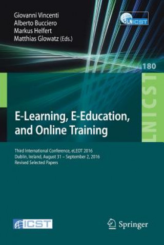 Книга E-Learning, E-Education, and Online Training Giovanni Vincenti