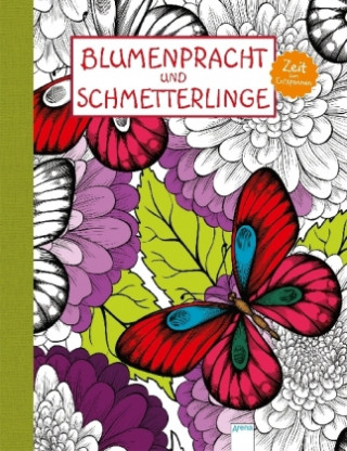 Kniha Blumenpracht und Schmetterlinge Carlton