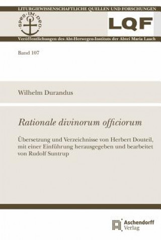 Carte Rationale divinorum officiorum Wilhelm Durandus