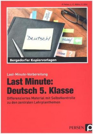 Carte Last Minute: Deutsch 5. Klasse Peter Felten